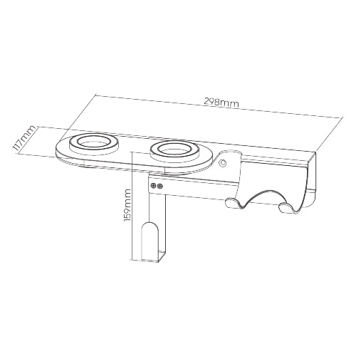 Hairdryer Wall Mount For Dyson Supersonic