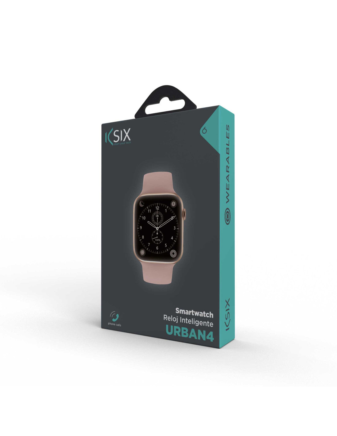 KISX URBAN 4 SMARTWATCH 2.15” ROSE GOLD