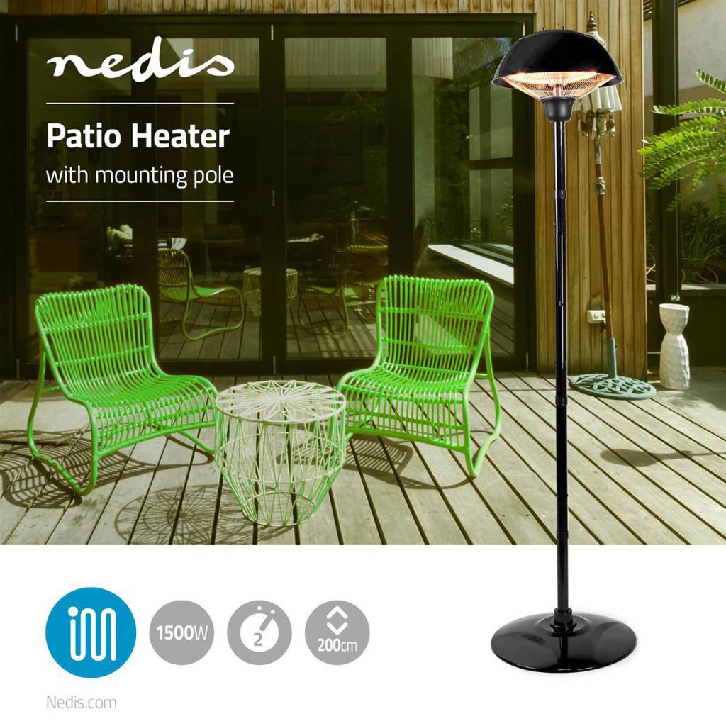 1.5KW Patio Heater With Pole 200CM