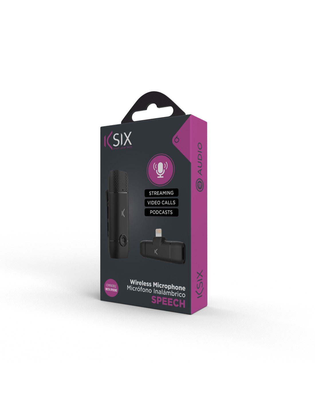 KSIX WIRELESS MICROPHONE LIGHTNING