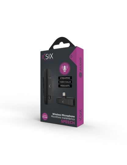 KSIX WIRELESS MICROPHONE LIGHTNING