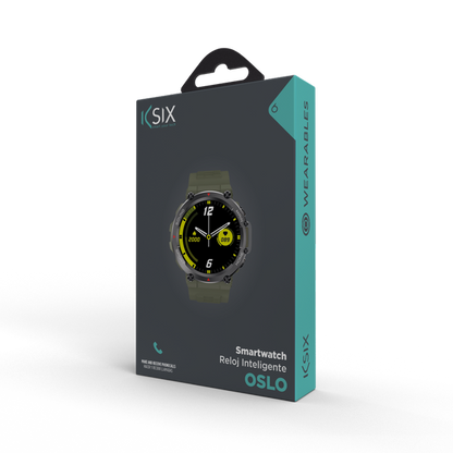 KSIX OSLO SMARTWATCH 1.5” GREEN