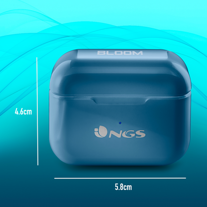 NGS ARTICA 24HR TWS EARBUDS BT 5.1 BLUE