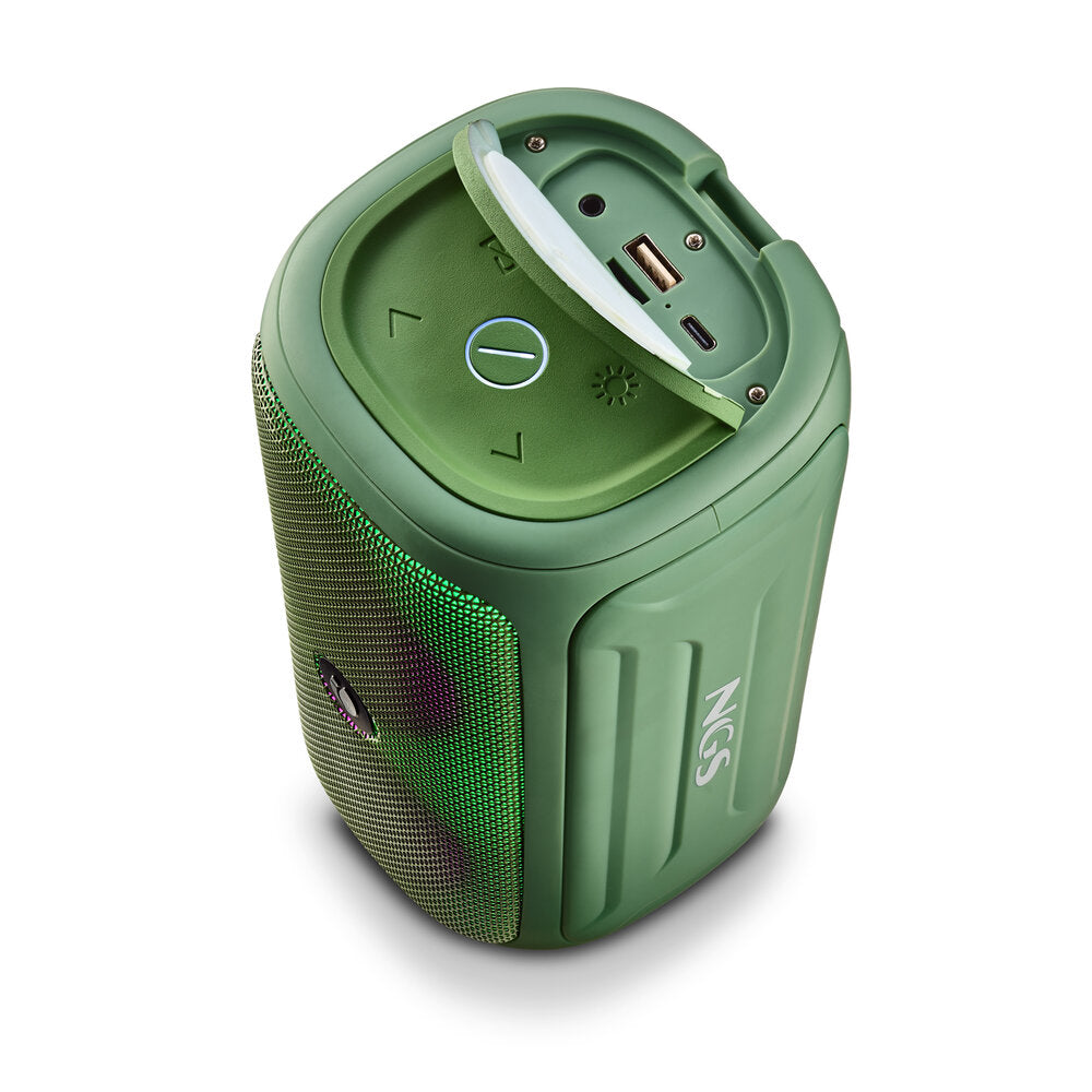 NGS ROLLER BEAST 32W BT SPEAKER TWS BT/USB/TF/AUX-IN GREEN