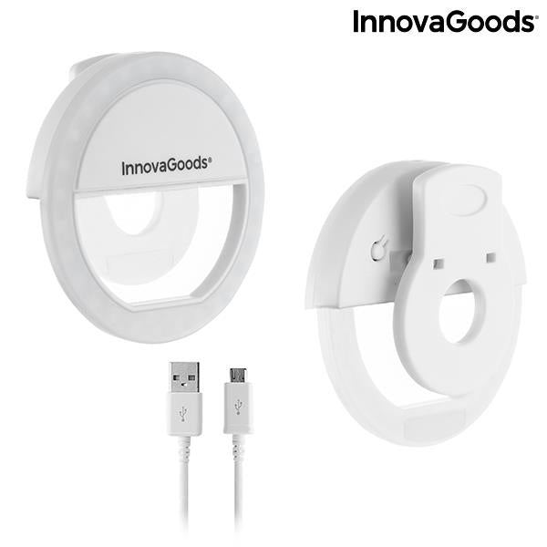 Innovagoods Instahoop Rechargeable Selfie Ring Light