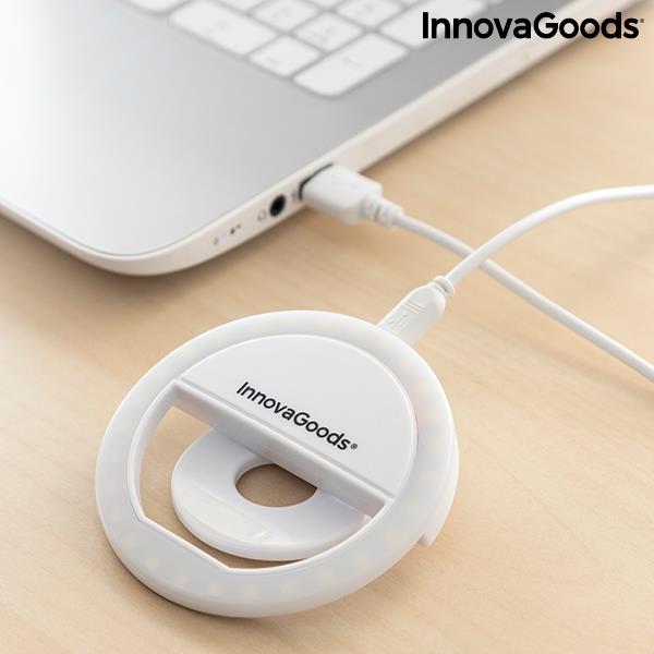 Innovagoods Instahoop Rechargeable Selfie Ring Light