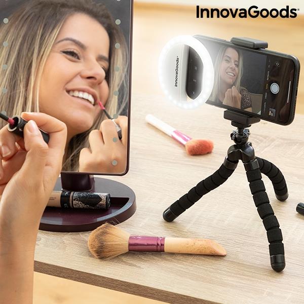 Innovagoods Instahoop Rechargeable Selfie Ring Light